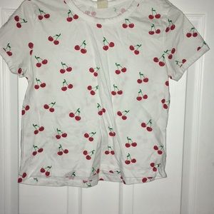 Cherry crop top